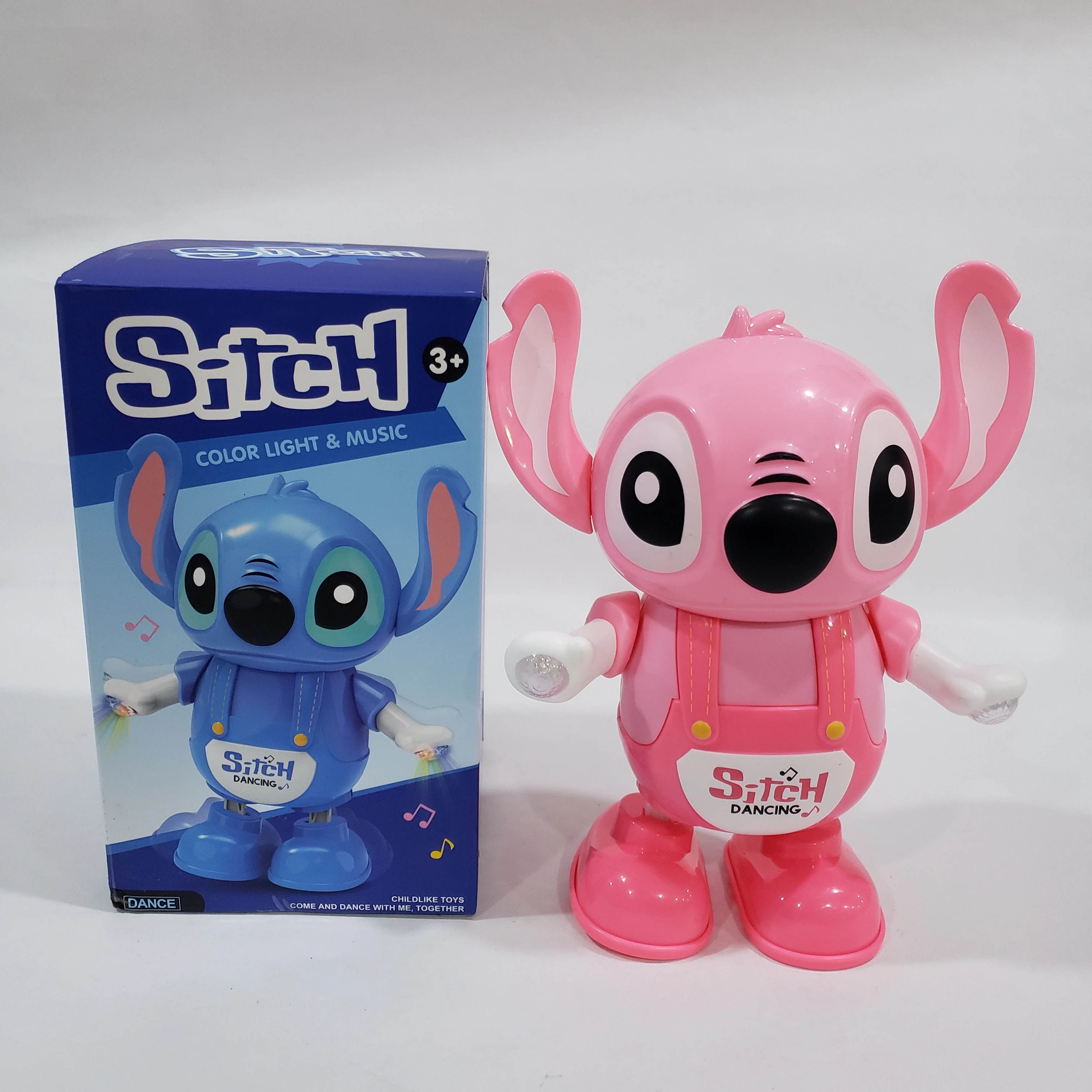 لعبة ستيتش الراقصة بأضواء ملونة وحركة حقيقية