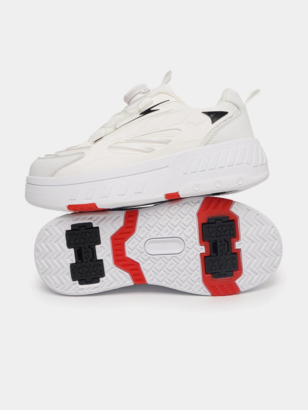 بوتي تزلج 4 كفرات تتحول بوتي شحن تولع اضاءة