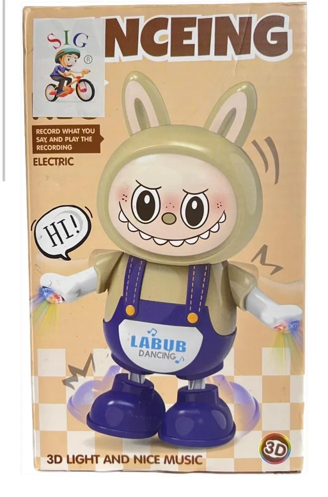 عروسة بطارية لابوبو LABUBU مع الاضاءة